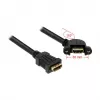 Kabel HDMI DeLOCK 0,25m 2xHDMI