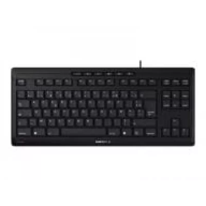 CHERRY STREAM TKL klawiatura uniwersalna USB QWERTZ szwajcarski czarny