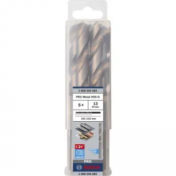 Wiertła kręte Bosch 2608595083 HSS szlifowane 5-10 mm