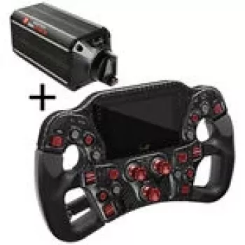 Asetek SimSports Invicta Formula Steering Wheel - Czerwony + The Invicta Wheelbase (27 Nm)