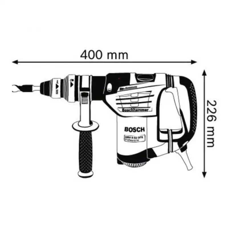 Bosch 0 611 332 101 młotek obrotowy 900 W 800 RPM