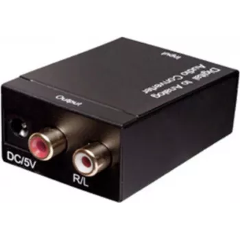 Konwerter audio ShiverPeaks 69130 — przewodowy konwerter sygnału cyfrowego do łączności audio