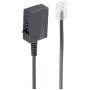 kabel telefoniczny ShiverPeaks BS71041-1 0.2 m Czarny