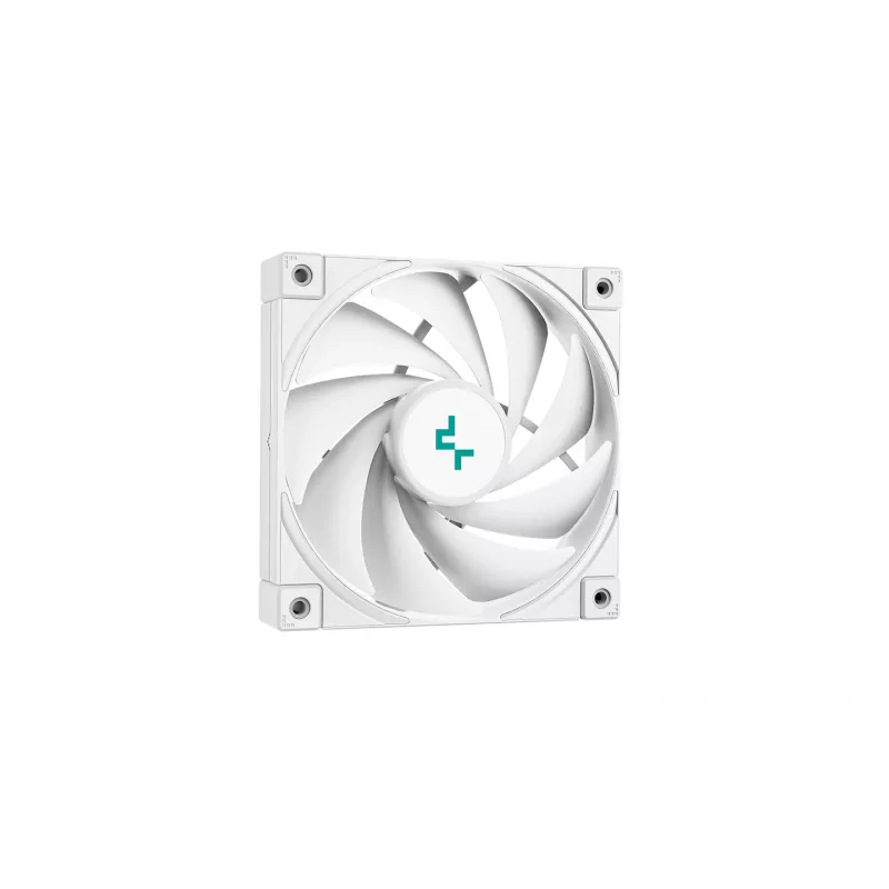 Chłodzenie powietrzne DeepCool AK500S Digital SE — 5 rurek cieplnych, wentylator 120 mm FDB, PWM, multi-LED, biały, obsługa gniazd Intel LGA1150 i AMD