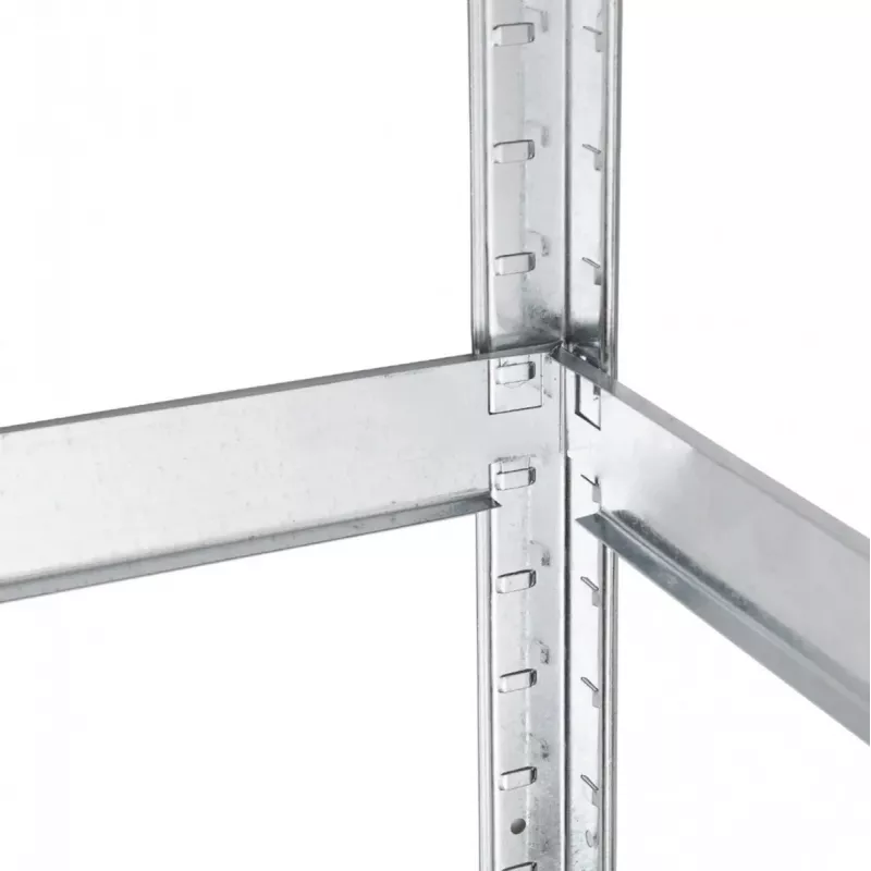 Regał magazynowy GreenBlue GB378 metal ocynkowany 5 półek, stal cynkowana, 900×400 mm, maks. 75 kg na półkę