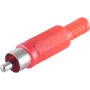 Złącze RCA ShiverPeaks BS51400-R Czerwony Męski