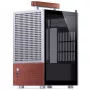 Obudowa PC Jonsbo T6, Mini-Tower, Mini-ITX, srebrna