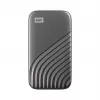 WD My Passport SSD WDBAGF0020BGY - SSD - verschlüsselt - 2TB - extern (tragbar) - USB 3,2 Gen 2 (USB-C Steckverbinder) - 256-Bit-AES - Space-grau (WDB