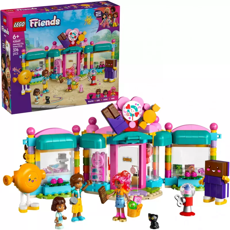 LEGO FRIENDS 42649 Sklep ze słodyczami w Heartlake City