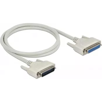 Kabel szeregowy DeLOCK 83205 beżowy 1 m D-Sub 25 pin