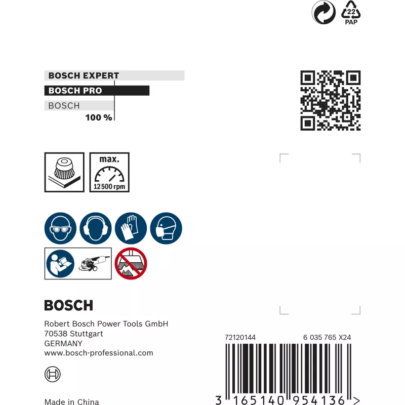 Bosch 2 608 620 727 akcesorium do szlifierki kątowej szczotka garnkowa