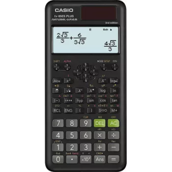 Casio FX-85ESPLUS-2 B Kalkulator naukowy 252 funkcje 77X162MM, opakowanie kartonowe, czarny