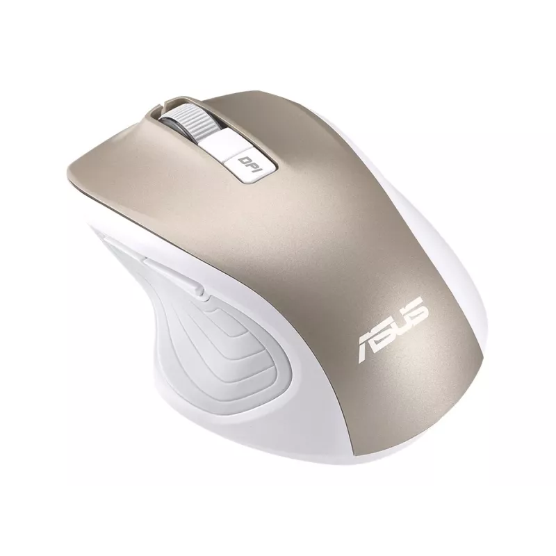 Mysz ASUS MW202, biurowa, praworęczna, RF bezprzewodowa, IR LED, 4000 DPI