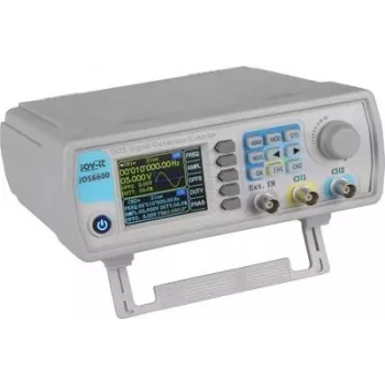 Joy-it JDS6600 generator funkcyjny zasilany sieciowo 0 Hz – 60 MHz 2-kanałowy sinus, trójkąt, prostokąt, impuls, szum, krzywa Lorentza (JT-JDS6600)