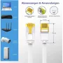 Kabel krosowy Helos 205223 RJ-45 męski-męski 5 m