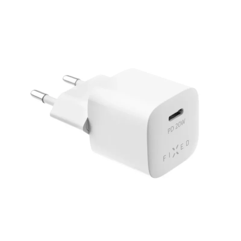 Przenośna ładowarka podróżna USB-C FIXED FIXC20M-C-WH 20W kompaktowa konstrukcja