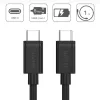 Kabel USB UNITEK Y-C477BK USB 3.2 Gen 1 1m USB C Czarny