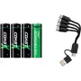 Coast Products 1x4 Coast Zithion-X Mignon AA Battery USB-C Ladeanschl - Bateria (100047534)