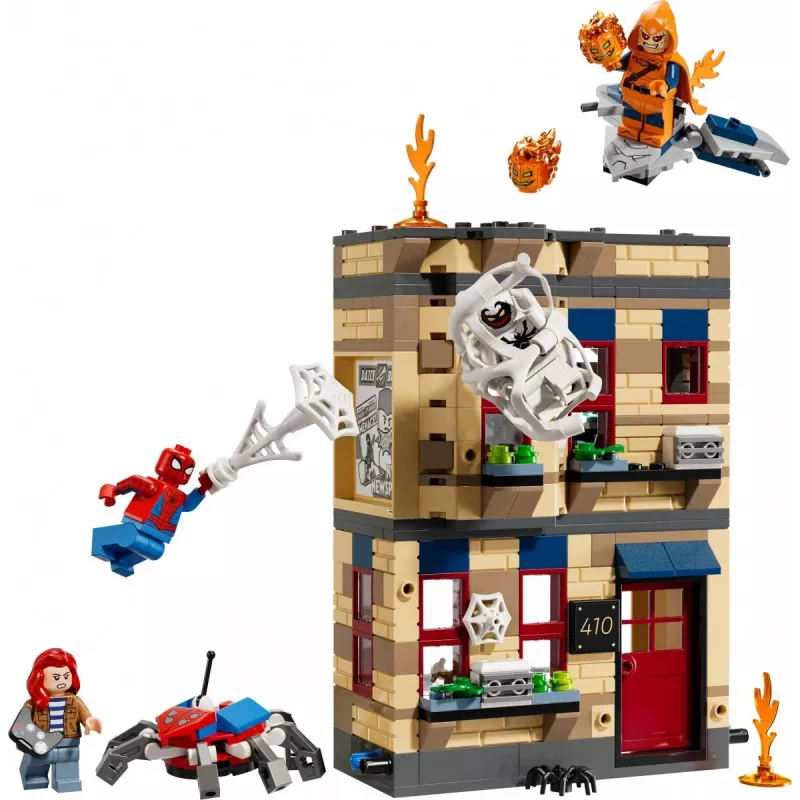 LEGO Marvel zestaw 76317 Mieszkanie Petera Parkera z minifigurką Spider-Mana