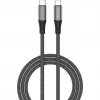 4smarts PremiumCord - Kabel USB - USB-C (M) do USB-C (M) - USB 2.0 - 20 V - 5 A - 1.5 m - Zasilacz USB (100 W) - Czarny