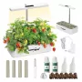 Inteligentny system do uprawy roślin GreenBlue, SMART doniczka, 4L, na 12 roślin, pełne spektrum LED, GB133