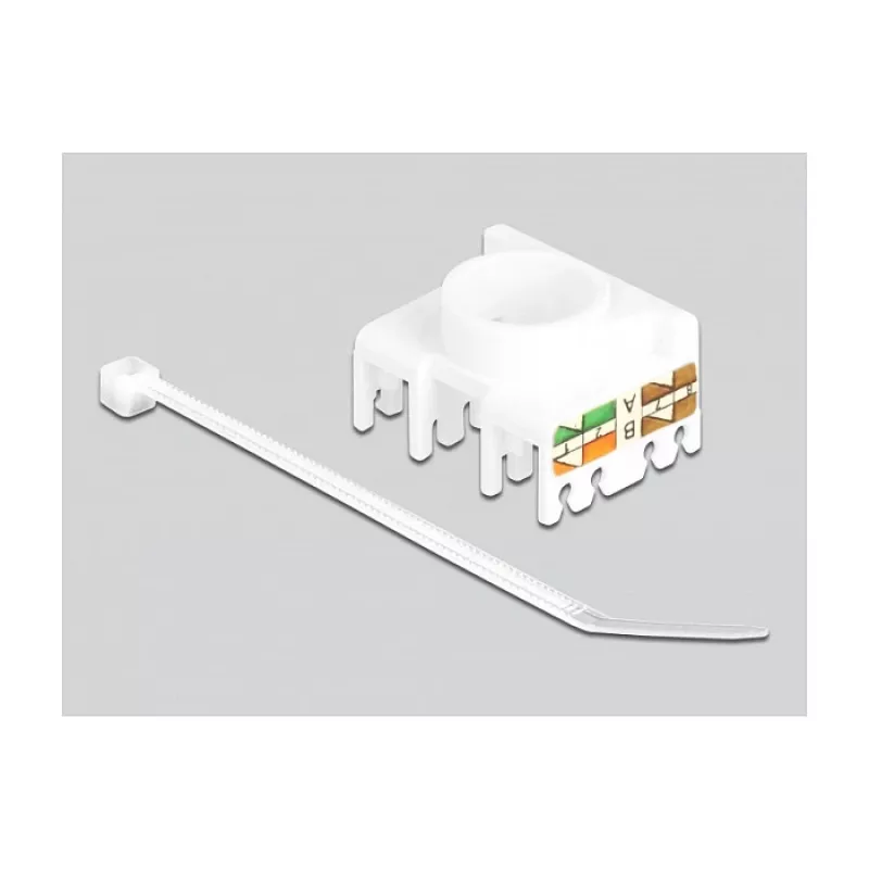 Moduł Keystone gniazdo RJ45 na LSA DeLOCK 87034