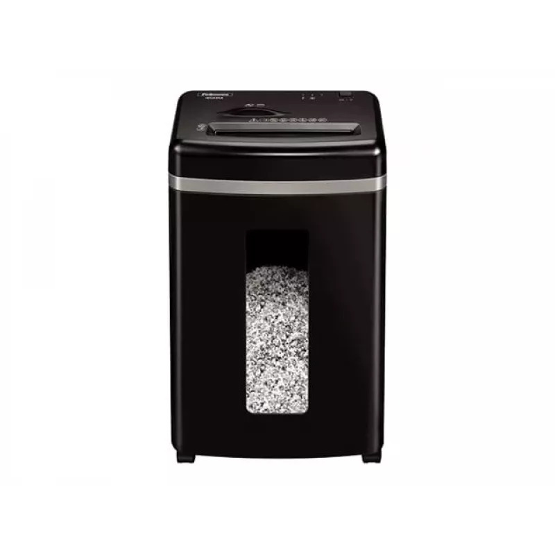 Niszczarka Fellowes Powershred 450M Micro-cut, na 9 arkuszy, 2 x 12 mm, pojemnik 22 l, czarna
