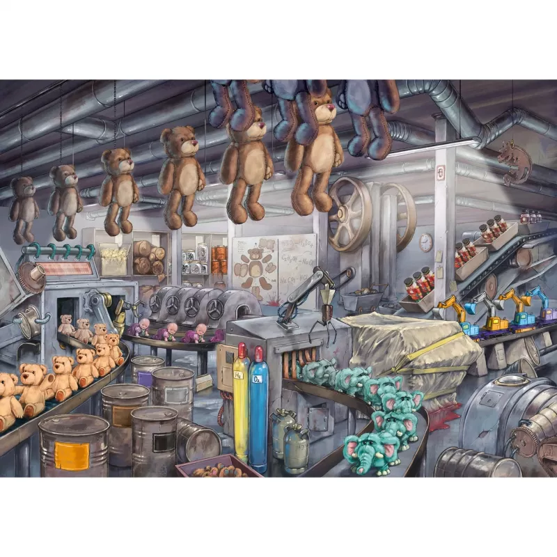 Puzzle Ravensburger 16484 — 368 elementów, szerokość 700 mm, wiek 12+