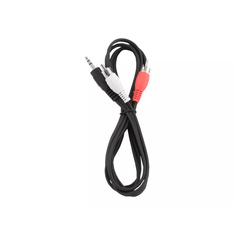 Gembird 1.5m - 3.5mm/2xRCA - M/M 1.5m 3.5mm 2 x RCA Schwarz - Rot - Weiß (CCA-458)