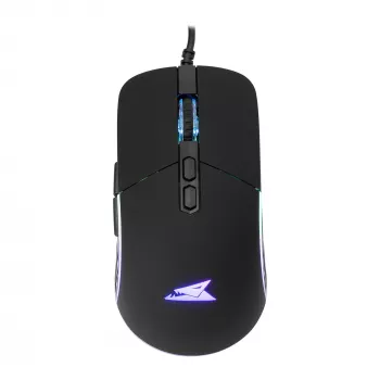 Mysz Baracuda BGM-011 Nautilus Czarna RGB USB