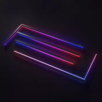 PHANTEKS NV Series NV7 Obudowa E-ATX, szkło hartowane, ARGB - czarny & M25 Gen2 PWM D-RGB Fan 3er-Pack - Reverse Blade, 140mm + zestaw DRGB