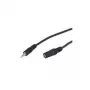 Wentronic Goobay Kabel przedłużający 3,5 mm jack, czarny, 10 m - wtyk jack 3,5 mm (3-pin, stereo) > gniazdo jack 3,5 mm (3-pin, stereo) (50935)