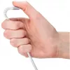 super-soft kabel w oplocie USB 2.0, wtyk USB-C > wtyk USB-C (biały, 3 metry)
