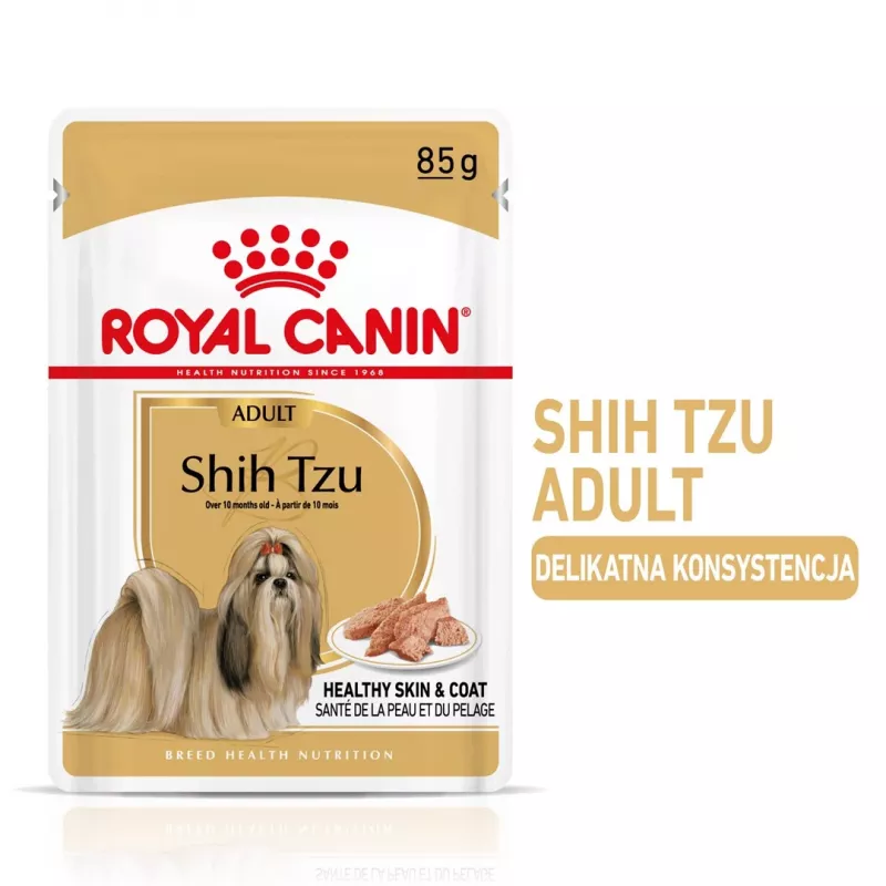 ROYAL CANIN Shih Tzu karma mokra dla psów dorosłych Pasztet 12x85 g