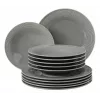 Zestaw naczyń SELECT Beat Color Glaze, 6 sztuk — serwis obiadowy z glazurowanej porcelany