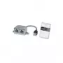 Kabel sieciowy ShiverPeaks Cat5e RJ45-2x RJ45 0,1 m czarny srebrny