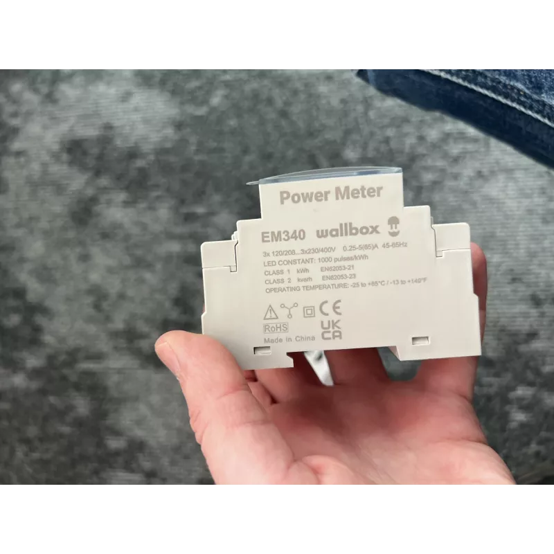 Wallbox | Miernik mocy (3-fazowy do 65A / Carlo Gavazzi / EM340 / Carlo Gavazzi)