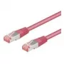 Kabel sieciowy Goobay CAT 6-2000 SSTP PIMF 20m magenta