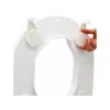 Etac Hi-Loo podwyższona nakładka na sedes z pokrywą, 10 cm