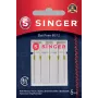 Igła do maszyny do szycia SINGER 80/12 (model 250054303) do dzianin, z zaokrąglonym czubkiem