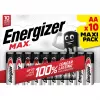Energizer Batteries Max AA LR6 10 szt. Eco