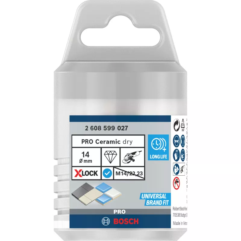 Bosch 2 608 599 027 wiertnica diamentowa Szlifierka kątowa 1 szt.