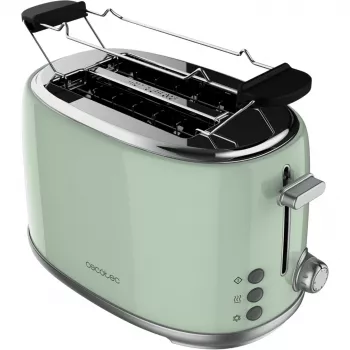 Toster Toast&Taste 1000 Retro Double Green (zielony, 980 W, na 2 kromki tostów)