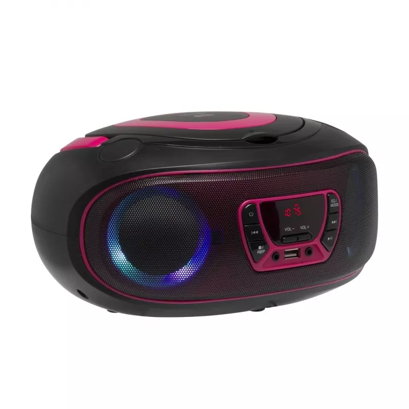 Denver TCL-212BT PINK odtwarzacz CD Przenośny odtwarzacz CD Czarny, Różowy