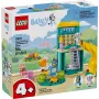 Zestaw klocków LEGO 11201 Radość na placu zabaw z niebieski i Chloe – minifigurki, scena do zabawy