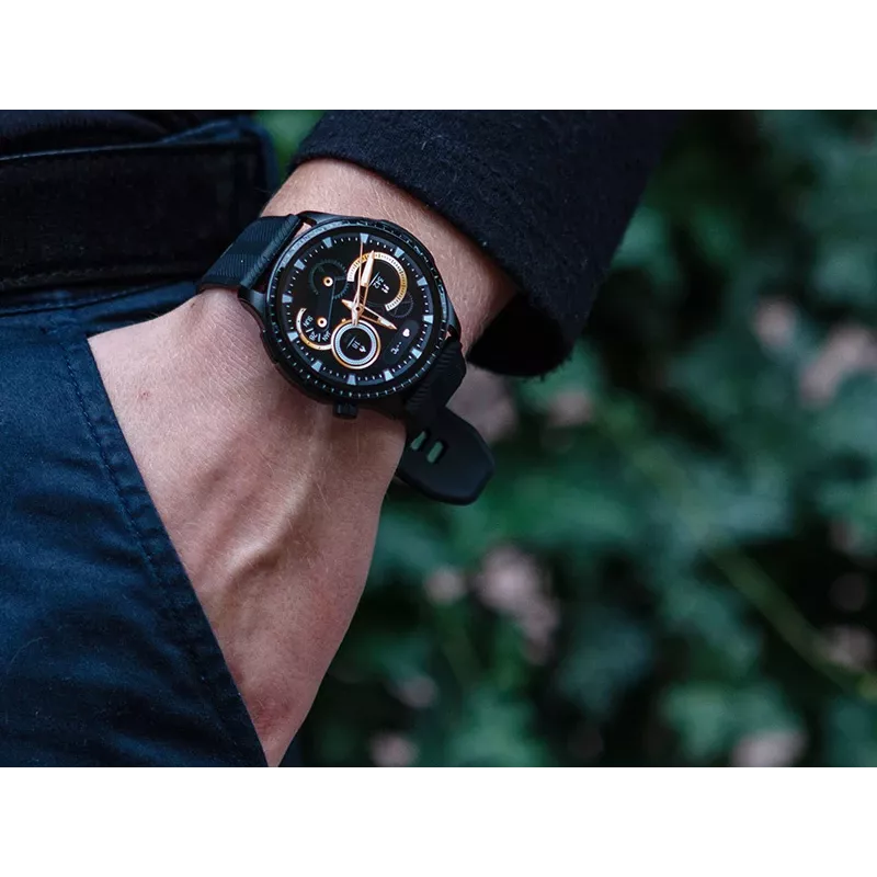 Smartwatch TRACER SM7 Shadow z Bluetooth i monitorem pracy serca