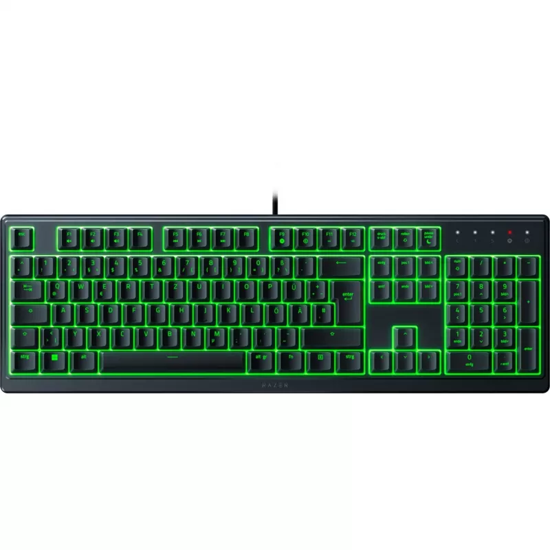 Razer Ornata V3 X klawiatura gamingowa USB QWERTZ niemiecka czarna RGB LED