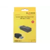 Przejściówka gender changer DeLOCK 65696 USB 3.1 Gen 2 Type-A na Type-C Czarny