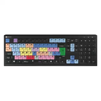 Logickeyboard Avid Media Composer ASTRA 2 podświetlana klawiatura PC UK (LKB-MCOM4-A2PC-UK)