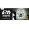 Lampa neonowa LED do montażu na ścianie Paladone Stormtrooper model PP14595SWVN, dekoracyjne oświetlenie Star Wars